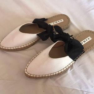 zara slip on shoes